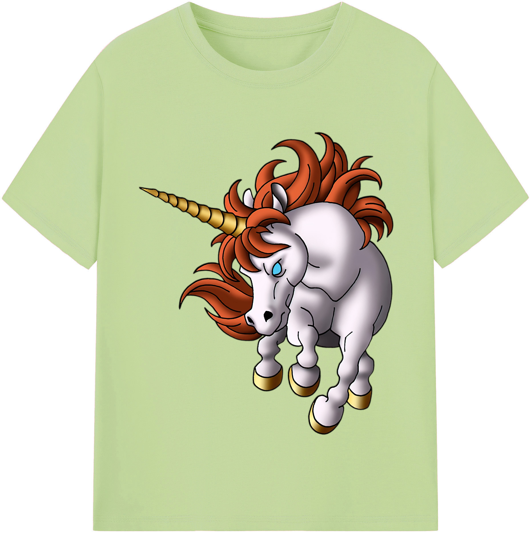 （画像用） ドラゴンクエスト Doragon Kuesuto Dragon Quest 綿100％半袖Tシャツ（フロントプリント）